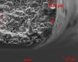 corrosion zinc plating coatings scanning electron microscopy